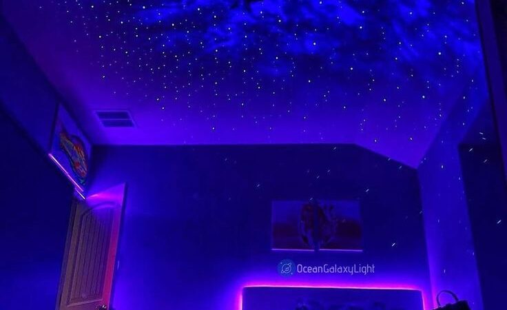 Baddie Aesthetic Rooms with Led Lights