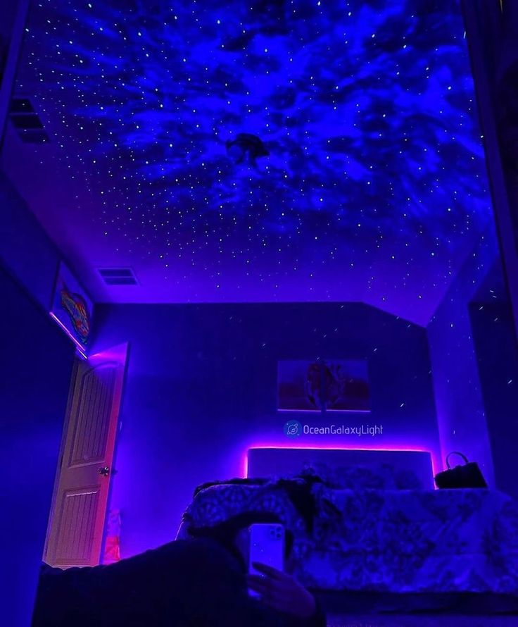 Baddie Aesthetic Rooms with Led Lights