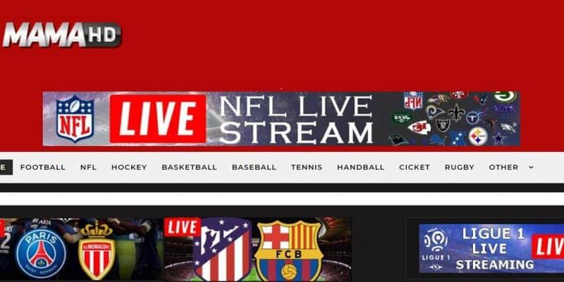Free Sports Streaming Services, Mama HD Appears to be the Most Organized