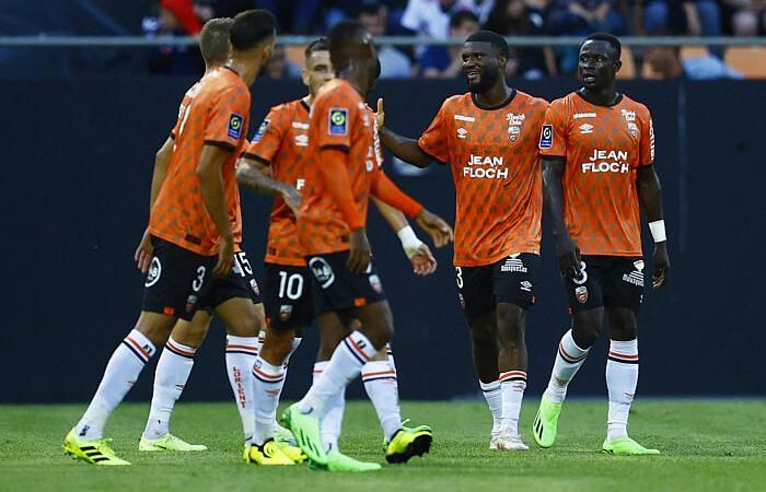 FC Lorient vs Montpellier hsc lineups